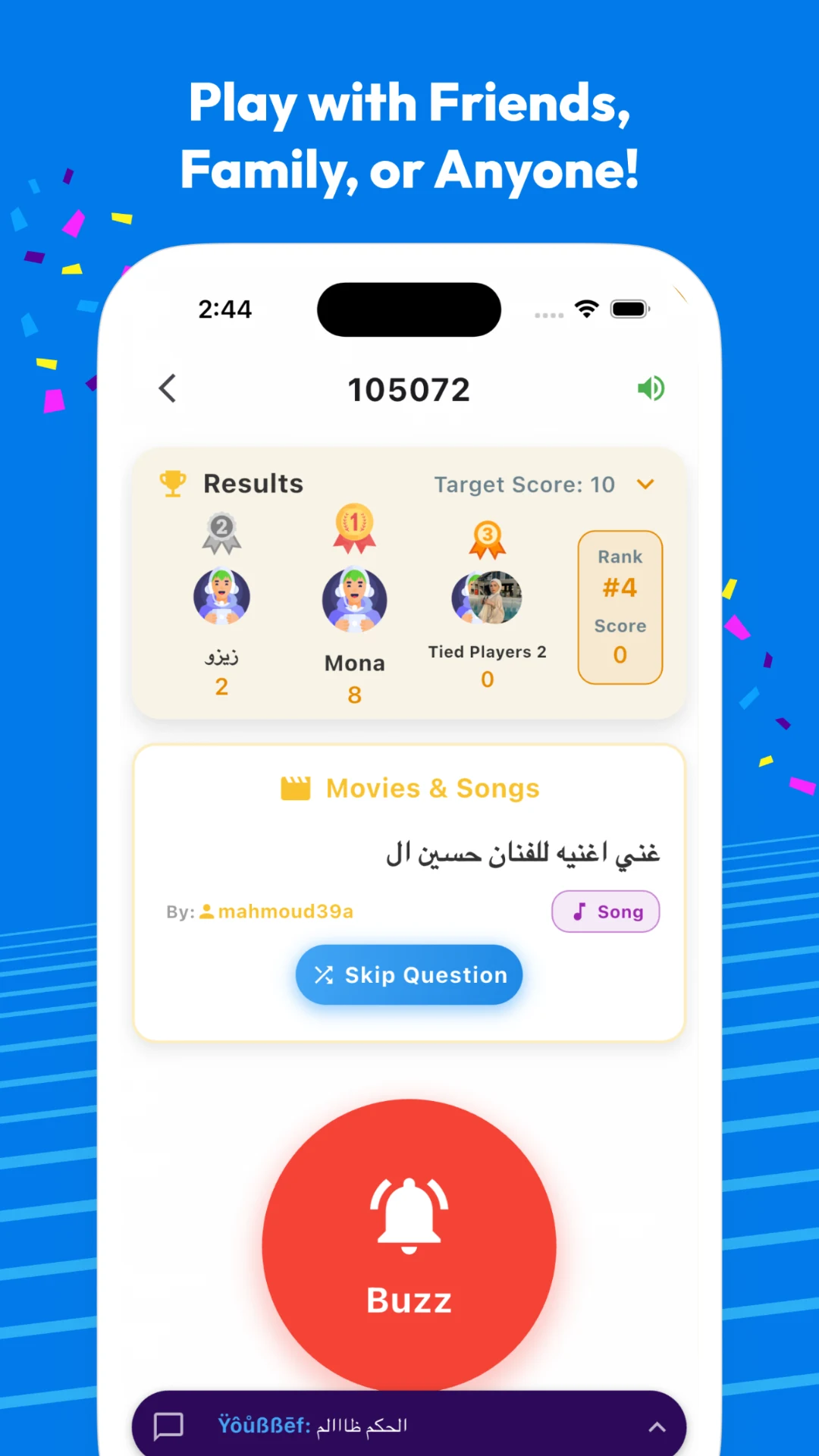 Buzzy Party: Social Party screenshot